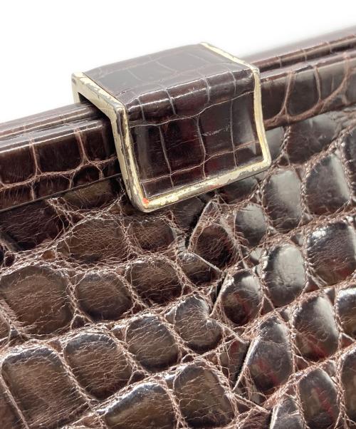 BOTTEGA VENETA（ボッテガベネタ）BOTTEGA VENETA (ボッテガベネタ) クロコハンドバッグの古着・服飾アイテム