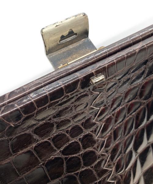 BOTTEGA VENETA（ボッテガベネタ）BOTTEGA VENETA (ボッテガベネタ) クロコハンドバッグの古着・服飾アイテム