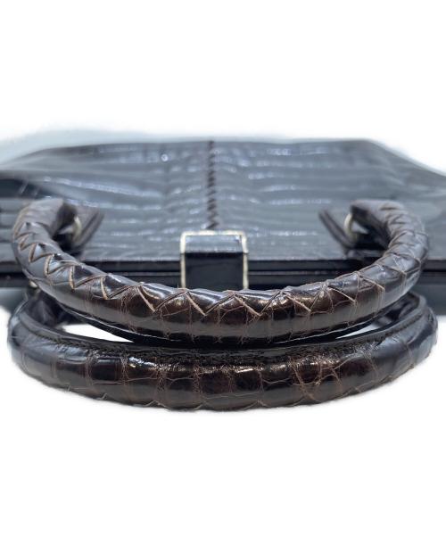 BOTTEGA VENETA（ボッテガベネタ）BOTTEGA VENETA (ボッテガベネタ) クロコハンドバッグの古着・服飾アイテム