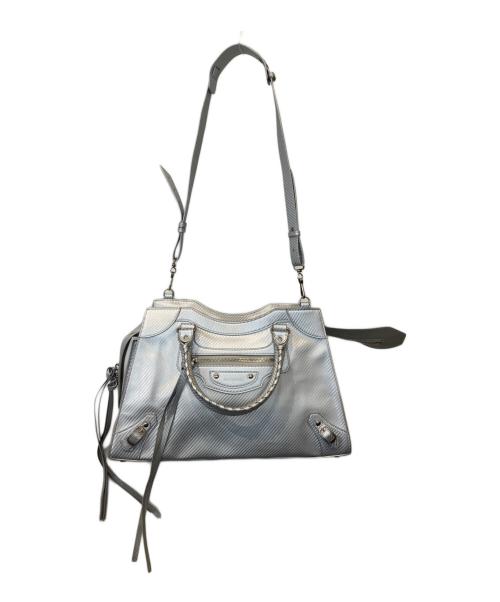 BALENCIAGA（バレンシアガ）BALENCIAGA (バレンシアガ) ネオクラシックシティ 2wayショルダーバッグ　693923 シルバーの古着・服飾アイテム