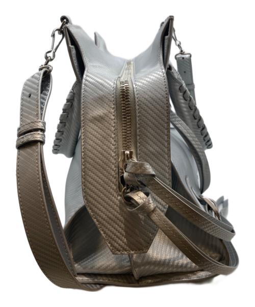 BALENCIAGA（バレンシアガ）BALENCIAGA (バレンシアガ) ネオクラシックシティ 2wayショルダーバッグ　693923 シルバーの古着・服飾アイテム