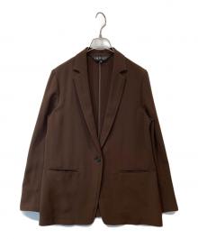 INDIVI（インディヴィ）の古着「テーラードカラージャケット　127-48026」｜ブラウン