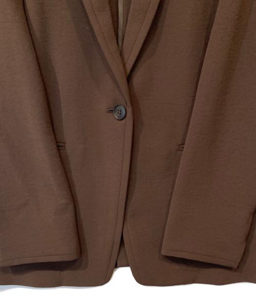 INDIVI（インディヴィ）INDIVI (インディヴィ) テーラードカラージャケット　127-48026 ブラウン サイズ:38の古着・服飾アイテム