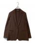 INDIVI（インディヴィ）の古着「テーラードカラージャケット　127-48026」｜ブラウン