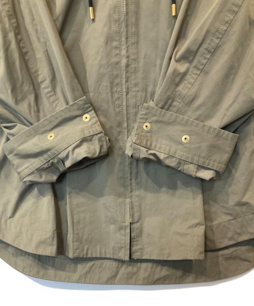 Spick and Span（スピック＆スパン）Spick and Span (スピック＆スパン) CO/PE ルーズフーディーブルゾン カーキ サイズ:36の古着・服飾アイテム