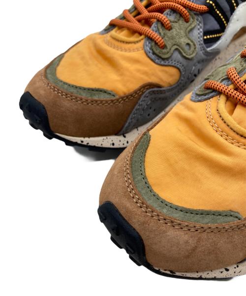 Flower MOUNTAIN（フラワーマウンテン）flower mountain (フラワーマウンテン) YAMANO3 スニーカー　FM63566 オレンジ サイズ:26cmの古着・服飾アイテム