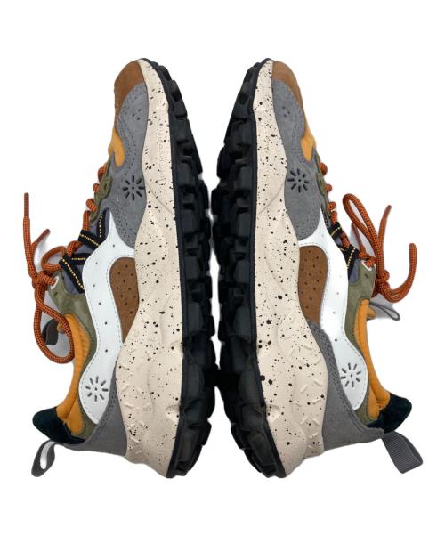 Flower MOUNTAIN（フラワーマウンテン）flower mountain (フラワーマウンテン) YAMANO3 スニーカー　FM63566 オレンジ サイズ:26cmの古着・服飾アイテム