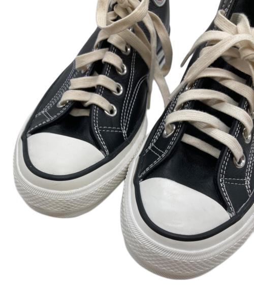 CONVERSE ADDICT（コンバース アディクト）CONVERSE ADDICT (コンバース アディクト) CHUCK TAYLOR LEATHER HI　1AD812 ブラック サイズ:26の古着・服飾アイテム