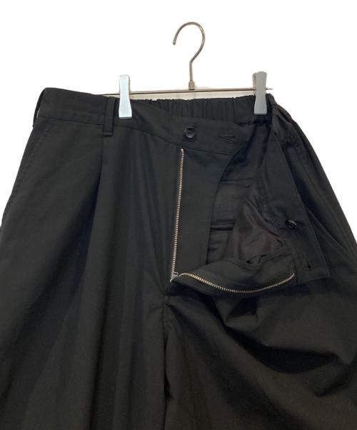 FreshService（フレッシュサービス）FreshService (フレッシュサービス) WOOLY CLOTH WIDE TROUSERS ウーリー クロス ワイド トラウザーズ FSC251-40109 ブラック サイズ:Sの古着・服飾アイテム