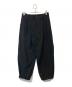 FreshService（フレッシュサービス）の古着「WOOLY CLOTH WIDE TROUSERS ウーリー クロス ワイド トラウザーズ FSC251-40109」｜ブラック