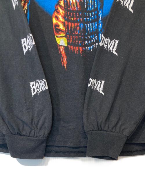 glamb（グラム）glamb (グラム) チェンソーマン (チェンソーマン) ボムデビル ロングスリーブTシャツ ブラック サイズ:Lの古着・服飾アイテム