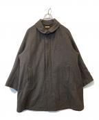 HEUGNユーゲン）の古着「ALBERT MIX TWEED コート アルバート ミックス ツイード コート COAT 031」｜ブラウン