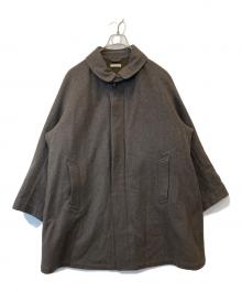 HEUGN（ユーゲン）の古着「ALBERT MIX TWEED コート アルバート ミックス ツイード コート COAT 031」｜ブラウン