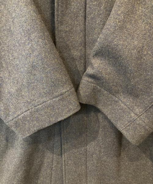 HEUGN（ユーゲン）HEUGN (ユーゲン) ALBERT MIX TWEED コート アルバート ミックス ツイード コート COAT 031 ブラウン サイズ:3の古着・服飾アイテム