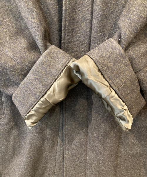 HEUGN（ユーゲン）HEUGN (ユーゲン) ALBERT MIX TWEED コート アルバート ミックス ツイード コート COAT 031 ブラウン サイズ:3の古着・服飾アイテム