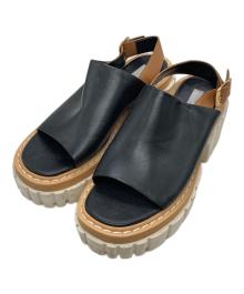 STELLA McCARTNEY（ステラマッカートニー）の古着「エミリー サンダル 800340」｜ブラック