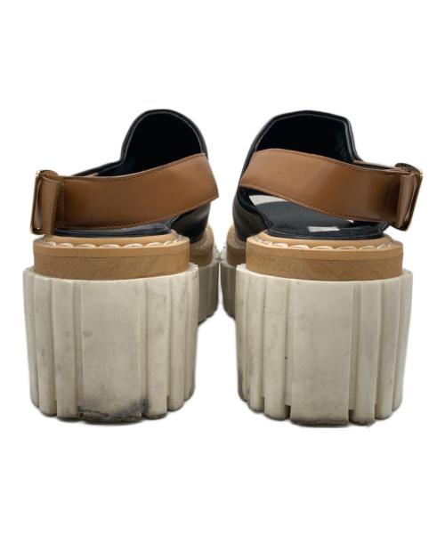 STELLA McCARTNEY（ステラマッカートニー）STELLA McCARTNEY (ステラマッカートニー) エミリー サンダル 800340 ブラック サイズ:37 1/2の古着・服飾アイテム