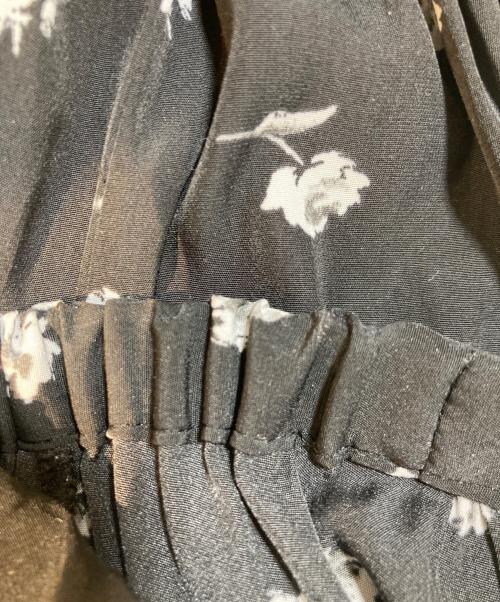 KUMIKYOKU（クミキョク）KUMIKYOKU (クミキョク) ギャザーライトデシンボウタイ付き ワンピース　OPWLGW0500 ブラック サイズ:5の古着・服飾アイテム