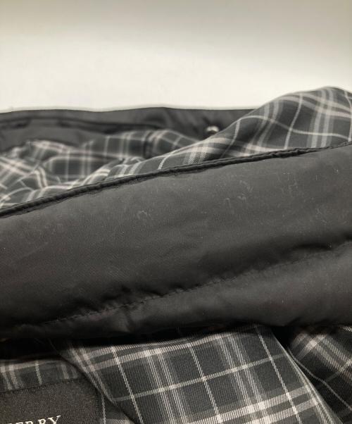BURBERRY BLACK LABEL（バーバリーブラックレーベル）BURBERRY BLACK LABEL (バーバリーブラックレーベル) ダウンジャケット D1F31-629-09 ブラック サイズ:LLの古着・服飾アイテム
