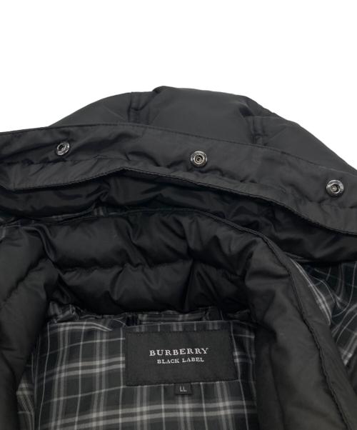 BURBERRY BLACK LABEL（バーバリーブラックレーベル）BURBERRY BLACK LABEL (バーバリーブラックレーベル) ダウンジャケット D1F31-629-09 ブラック サイズ:LLの古着・服飾アイテム
