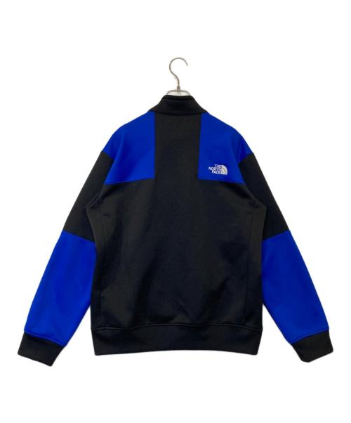 THE NORTH FACE（ザ ノース フェイス）THE NORTH FACE (ザ ノース フェイス) JERSEY JACKET ジャージー・ジャケット NT12050 ブラック×ブルー サイズ:Lの古着・服飾アイテム