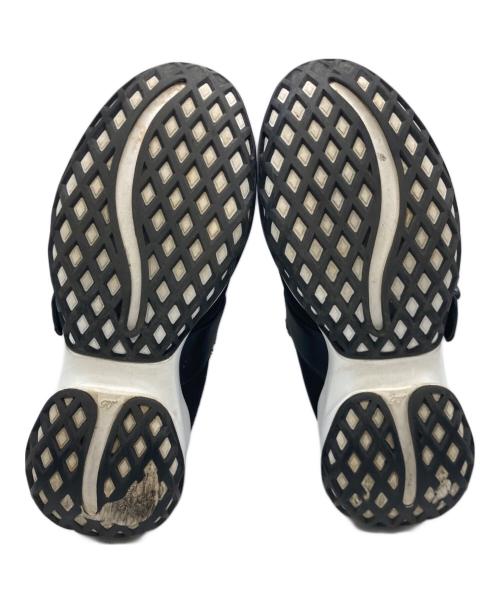 Roger Vivier（ロジェ ヴィヴィエ）Roger Vivier (ロジェ ヴィヴィエ) ヴィヴ ラン ファブリック バレリーナ ブラック サイズ:37の古着・服飾アイテム