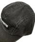 中古・古着 Supreme (シュプリーム) Washed Chino Twill Camp Cap ウォッシュド チノ ツイル キャンプ キャップ ブラック：9000円