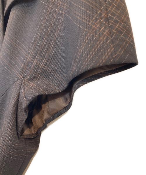 hysterics（ヒステリックス）hysterics (ヒステリックス) フラットカラー ペンシルワンピース　05231AO01 ブラウン サイズ:FREEの古着・服飾アイテム