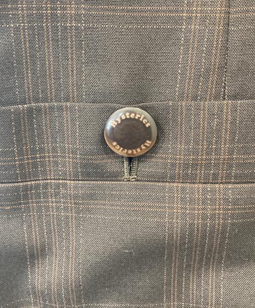 hysterics（ヒステリックス）hysterics (ヒステリックス) フラットカラー ペンシルワンピース　05231AO01 ブラウン サイズ:FREEの古着・服飾アイテム