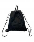 IACUCCIイアクッチ）の古着「アーゴ ナップサック NYLON/CERVO AGO-6550」｜ブラック