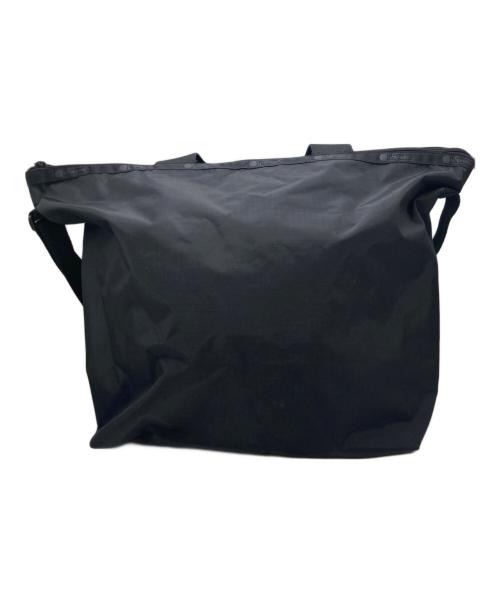 LeSportsac（レスポートサック）LeSportsac (レスポートサック) DELUXE EASY CARRY TOTE デラックス イージー キャリー トート ブラックの古着・服飾アイテム