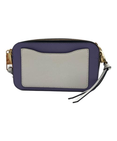 Marc by Marc Jacobs（マークバイマークジェイコブス）Marc by Marc Jacobs (マークバイマークジェイコブス) ザ スナップショット カラーブロック　H172L01SP22 パープルの古着・服飾アイテム