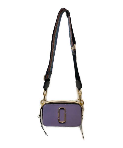 Marc by Marc Jacobs（マークバイマークジェイコブス）Marc by Marc Jacobs (マークバイマークジェイコブス) ザ スナップショット カラーブロック　H172L01SP22 パープルの古着・服飾アイテム