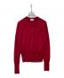 Vivienne Westwood RED LABEL（ヴィヴィアンウエストウッドレッドレーベル）の古着「薄手カーディガン」｜レッド