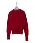Vivienne Westwood RED LABEL (ヴィヴィアンウエストウッドレッドレーベル) 薄手カーディガン レッド サイズ:3：10000円