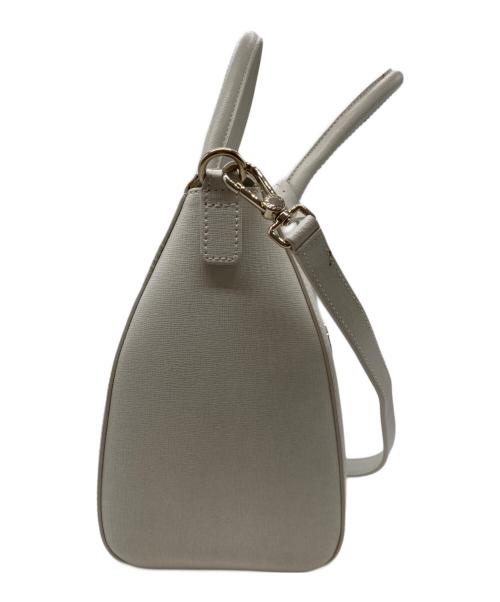 FURLA（フルラ）FURLA (フルラ) 2WAYショルダーバッグ ホワイトの古着・服飾アイテム