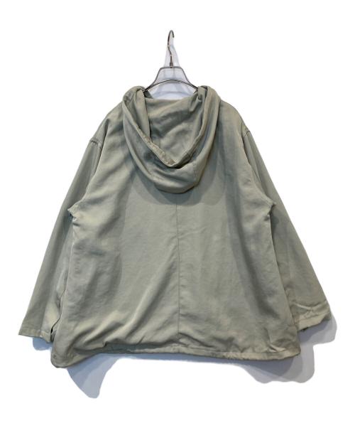 BEAUTY&YOUTH（ビューティーアンドユース）BEAUTY&YOUTH (ビューティーアンドユース) ナイロンツイルフーディ　1625-144-5238 ライトグリーン サイズ:M 未使用品の古着・服飾アイテム
