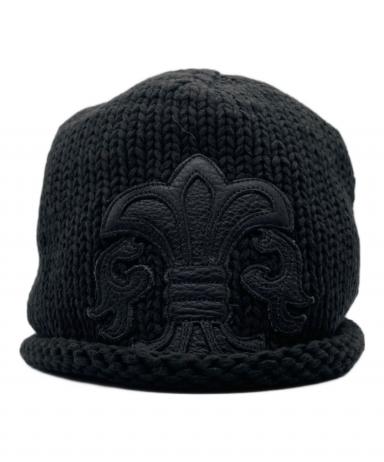 クロムハーツ ニット帽 中古・古着通販】CHROME HEARTS (クロムハーツ) フレアボタン ニット