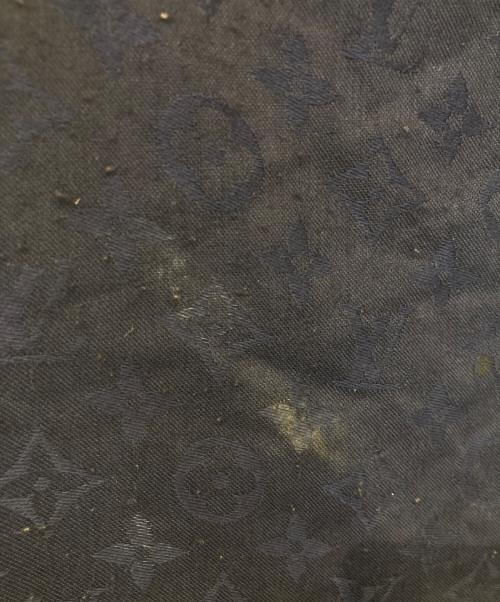 LOUIS VUITTON（ルイ ヴィトン）LOUIS VUITTON (ルイ ヴィトン) モノグラムウールシルクマフラー 402336 ネイビーの古着・服飾アイテム