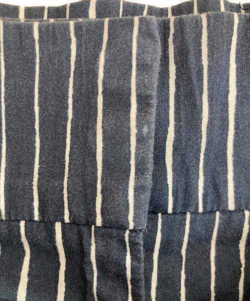 marimekko（マリメッコ）marimekko (マリメッコ) ストライプワイドパンツ　YL0225 ネイビー サイズ:36の古着・服飾アイテム