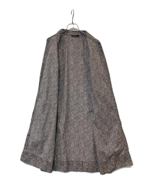 marimekko（マリメッコ）marimekko (マリメッコ) 波模様シャツワンピース　161649 ブラック サイズ:36の古着・服飾アイテム