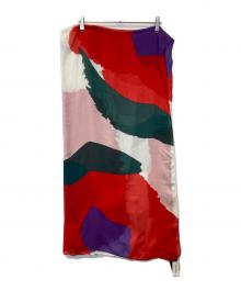 marimekko（マリメッコ）の古着「SIVULLINEN ISO VIKURI（サイドビッグヴィクリ）　518447」｜レッド