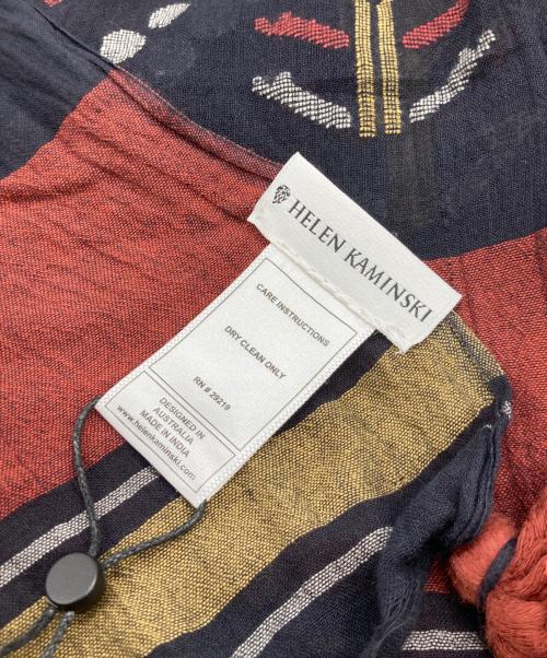 HELEN KAMINSKI（ヘレンカミンスキー）HELEN KAMINSKI (ヘレンカミンスキー) ストール　GABRIELLA ネイビー サイズ:FREEの古着・服飾アイテム