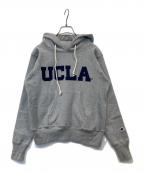 Championチャンピオン）の古着「リバースウィーブ プルオーバー フードスウェットシャツ　C5-U101」｜グレー