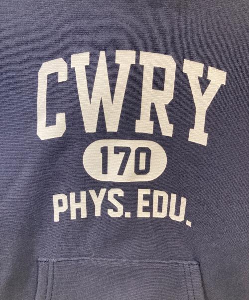 Champion REVERSE WEAVE（チャンピオン リバース ウィーブ）Champion REVERSE WEAVE (チャンピオン リバース ウィーブ) フーデッドスウェットシャツ　C3-W111 ネイビー サイズ:Mの古着・服飾アイテム