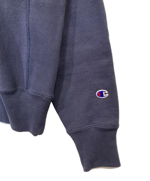 Champion REVERSE WEAVE（チャンピオン リバース ウィーブ）Champion REVERSE WEAVE (チャンピオン リバース ウィーブ) フーデッドスウェットシャツ　C3-W111 ネイビー サイズ:Mの古着・服飾アイテム