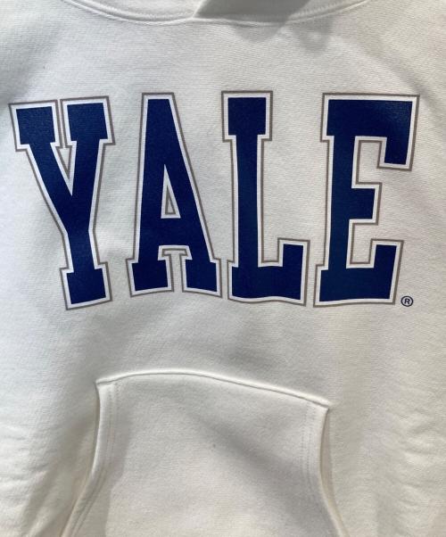 Champion REVERSE WEAVE（チャンピオン リバース ウィーブ）Champion REVERSE WEAVE (チャンピオン リバース ウィーブ) リバースウィーブプルオーバーパーカー　C5-U101 アイボリー サイズ:Mの古着・服飾アイテム