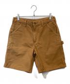 CarHarttカーハート）の古着「ダック地ペインターハーフパンツ　B25 BRN」｜ブラウン