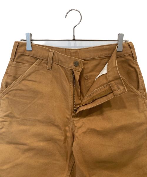 CarHartt（カーハート）CarHartt (カーハート) ダック地ペインターハーフパンツ　B25 BRN ブラウン サイズ:32の古着・服飾アイテム