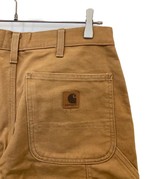 CarHartt（カーハート）CarHartt (カーハート) ダック地ペインターハーフパンツ　B25 BRN ブラウン サイズ:32の古着・服飾アイテム